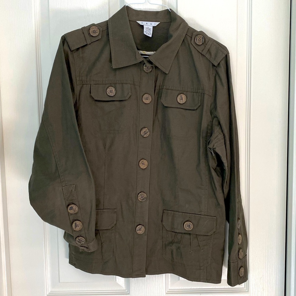 Olive green jacket